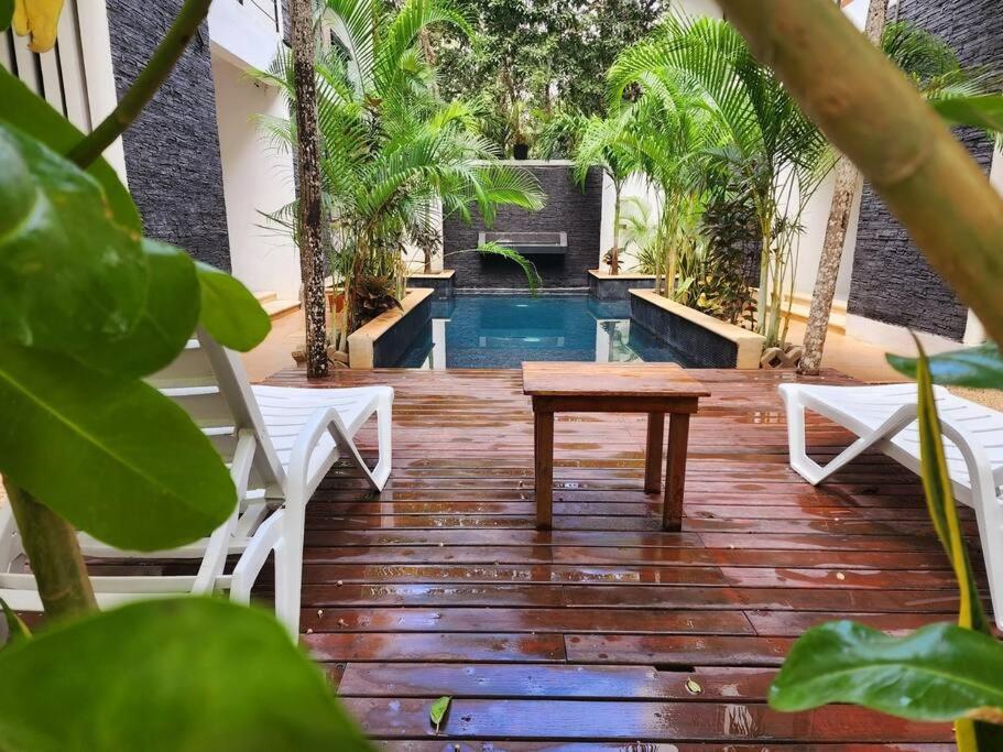 Апартаменты Amazing Jungle Retreat Lahkah Тулум Экстерьер фото